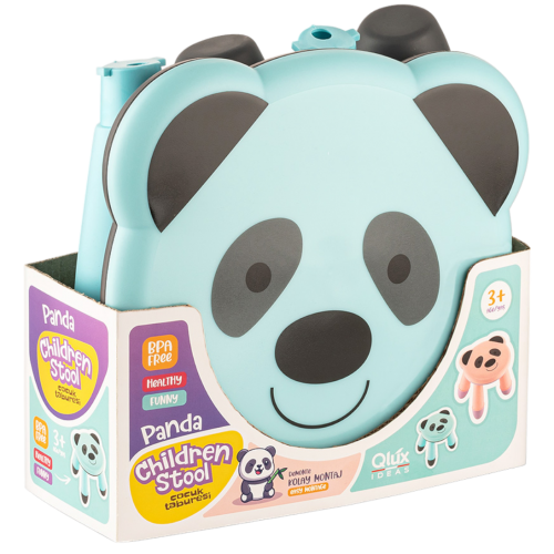 Σκαμπώ Qlux Παιδικό Panda 