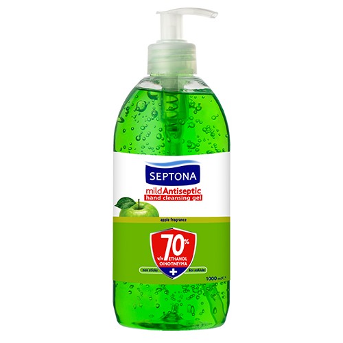 Απολυμαντικό Gel Πράσινο Μήλο 1000ml