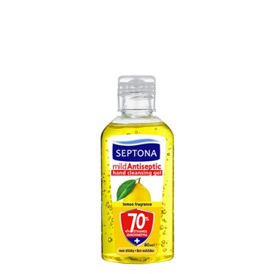 Απολυμαντικό Gel Λεμόνι 80ml