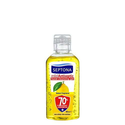 Απολυμαντικό Gel Λεμόνι 80ml