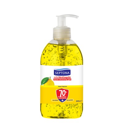 Απολυμαντικό Gel Λεμόνι 500ml
