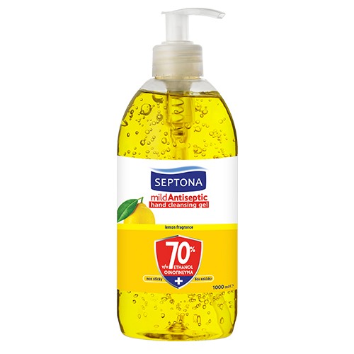 Απολυμαντικό Gel Λεμόνι 1000ml