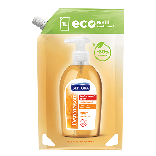 Κρεμοσάπουνο Ανταλλακτικό Septona Honey 1000ml