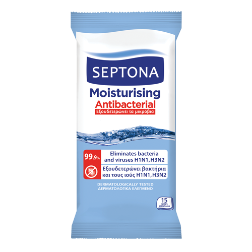 Υγρά Μαντηλάκια Moisturising 15τεμ.