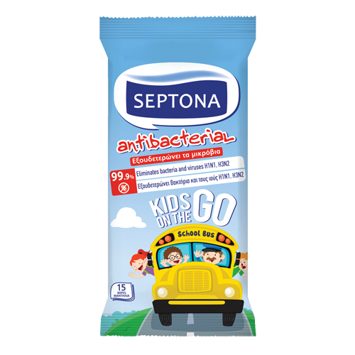 Μαντηλάκια Refresh Kids on the Go 15τεμ.