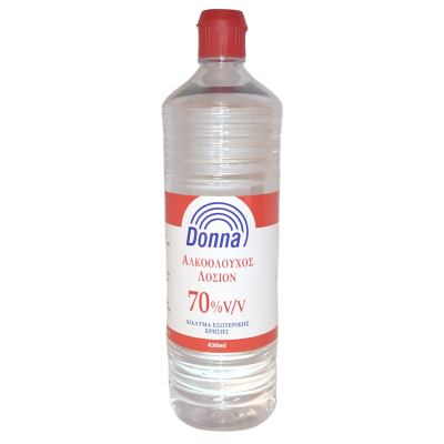 Αλκοολούχος Λοσιόν Donna 430ml 70°