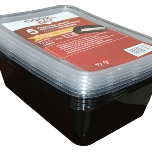 Σκεύος Τροφίμων Microwave 5x750 ml