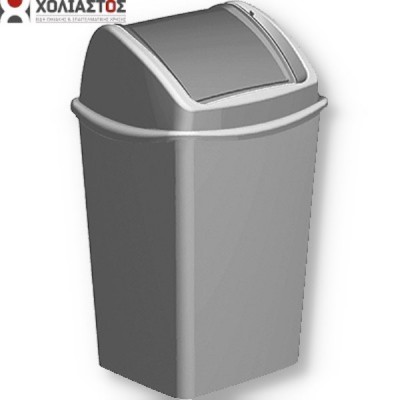 Καλάθι Αιωρούμενο Ασημί 25lt
