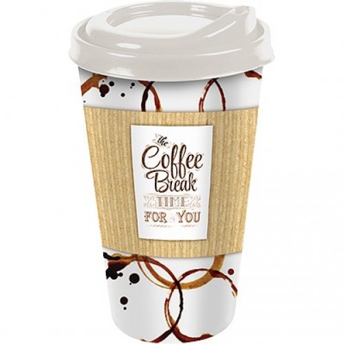 Ποτήρι με Καπάκι Coffee 560ml