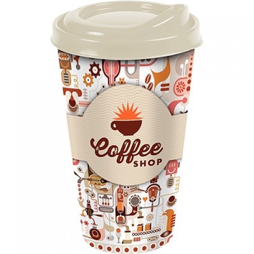 Ποτήρι με Καπάκι Coffee 560ml