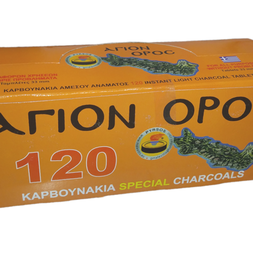 Καρβουνάκι Άγιον Όρος 20τεμ. Ø33mm