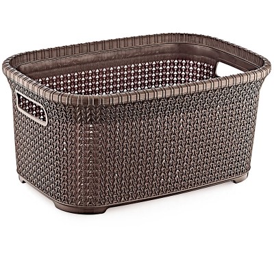 Καλάθι Πλυμμένων Rattan 25lt No003