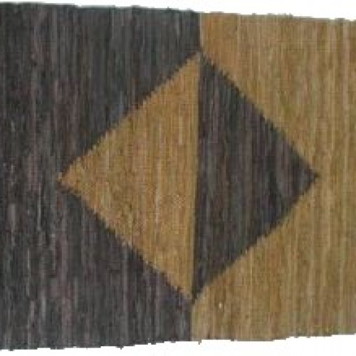 Χαλάκι Δερμάτινο με Σχέδιο 60x90cm