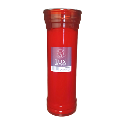 Κερί Διαρκείας Lux T100S Κόκκινο