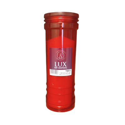 Κερί Διαρκείας Lux T60S Κόκκινο