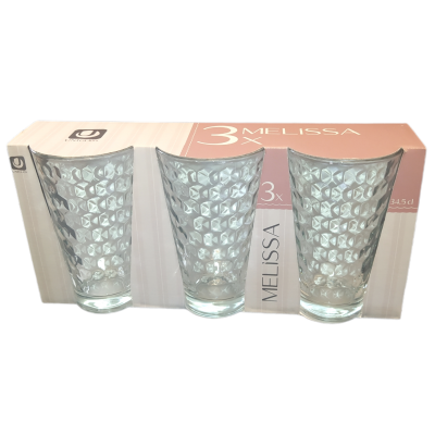 Ποτήρι Νερού Melissa 34.5cl  3τεμ.