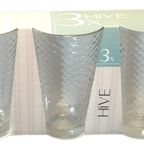 Ποτήρι Νερού Hive 34.5cl 3τεμ.