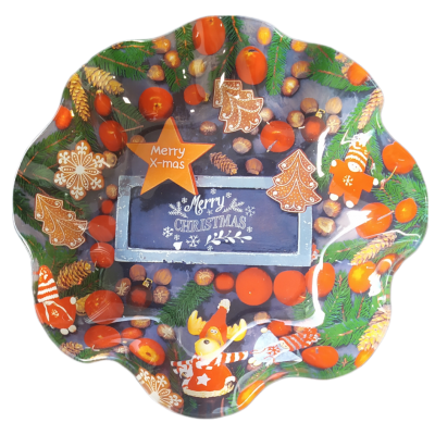 Μπωλ Γυάλινο Christmas 28.5cm