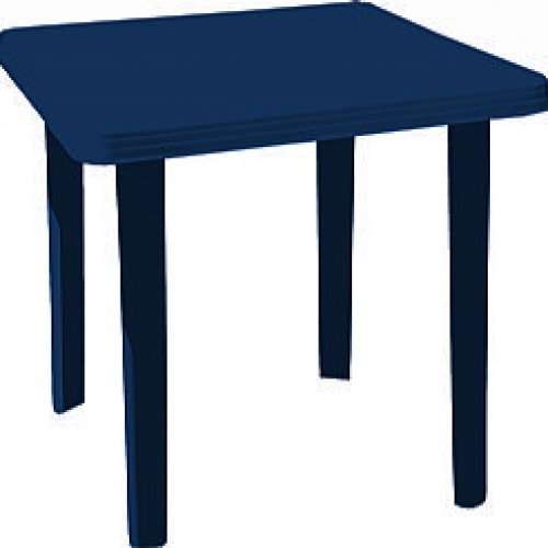 Τραπέζι ΡΟΔΟΣ Χρωματιστό 70x70 cm