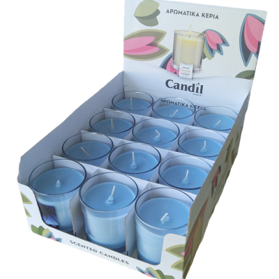 Κερί Αρωματικό Night Oasis σε ποτήρι Γυάλινο 135gr