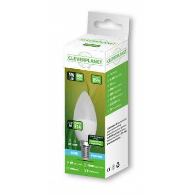Λάμπα Led Myeco Κερί E14 6500K Ψυχρό 5W