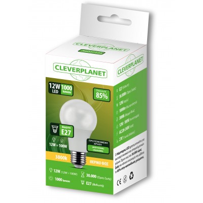 Λάμπα Led Myeco E27 3000K Θερμό 12W