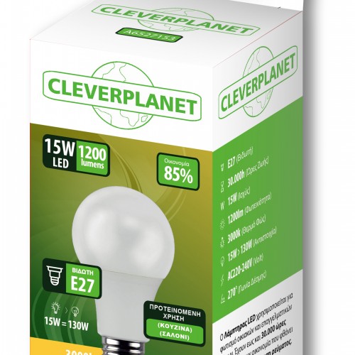 Λάμπα Led Myeco E27 3000K Θερμό 15W