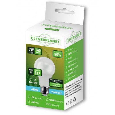 Λάμπα Led Myeco E27 6500K Ψυχρό 7W