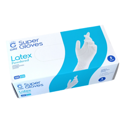 Γάντι Latex Ελαφρώς Πουδραρισμένο Small 100τεμ.