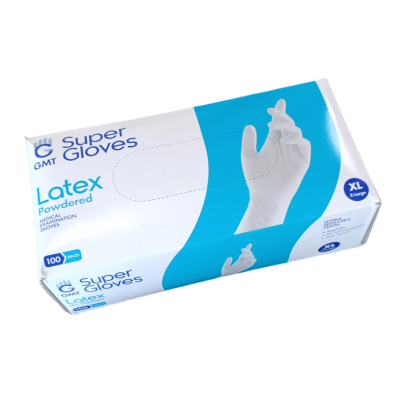 Γάντι Latex Ελαφρώς Πουδραρισμένο Χ-Large 100τεμ.