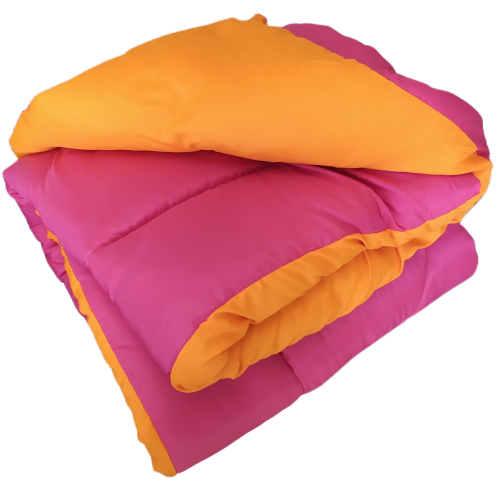 Πάπλωμα Microfiber Δίχρωμο Υπέρδιπλο 220x240cm