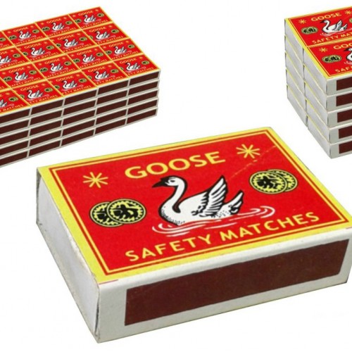 Σπίρτα Ασφαλείας Goose 100τεμ.