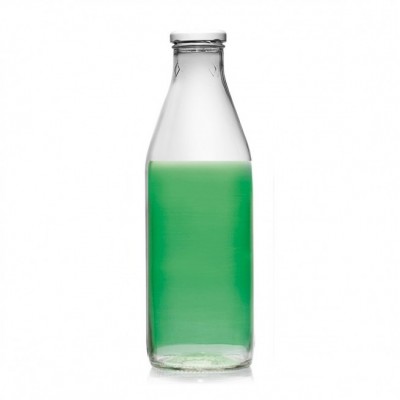 Μπουκάλι Γυάλινο Πράσινο 1000ml