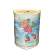 Κουμπαράς Μεταλλικός Decor Μικρός Ø8 x h11cm