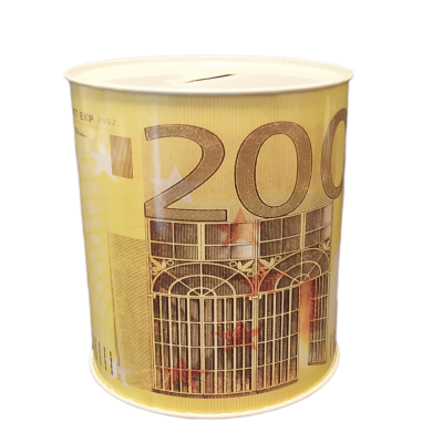 Κουμπαράς Μεταλλικός Decor Μεγάλος Ø11 x h13cm