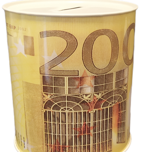 Κουμπαράς Μεταλλικός Decor Μεγάλος Ø11 x h13cm