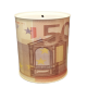 Κουμπαράς Μεταλλικός Decor Μεγάλος Ø11 x h13cm