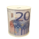Κουμπαράς Μεταλλικός Decor Μεγάλος Ø11 x h13cm