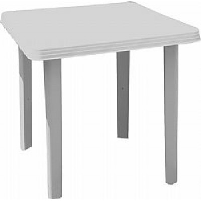 Τραπέζι ΡΟΔΟΣ Λευκό 70x70 cm