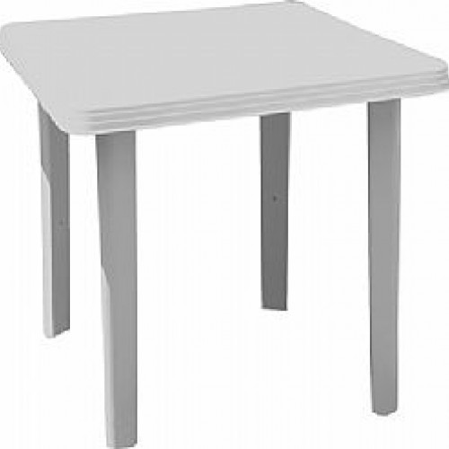 Τραπέζι ΡΟΔΟΣ Λευκό 70x70 cm