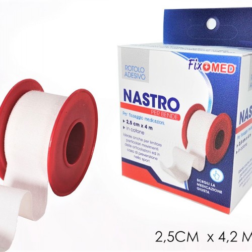 Ταινία Επιδέσμων Fix & Med 2.5cm x4.2m