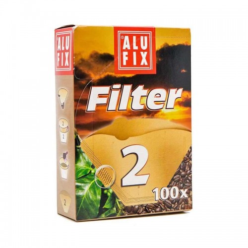 Φίλτρο Καφέ Alufix 100τεμ. Νο2