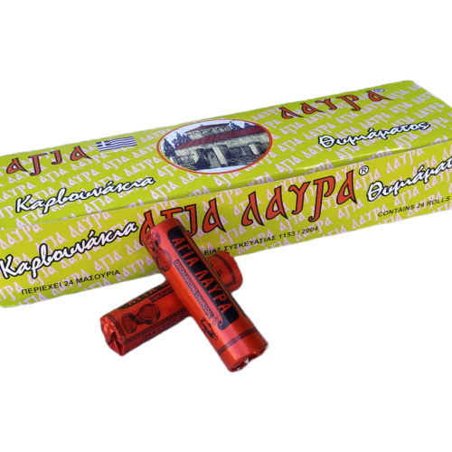 Καρβουνάκι Αγία Λαύρα 24τεμ. Ø22mm