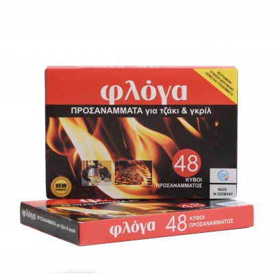 Προσάναμμα ΦΛΟΓΑ 48 Κύβων