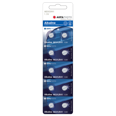 Μπαταρία Agfa Αλκαλική 1.5V LR41 AG3 10τεμ.