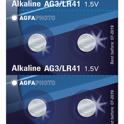 Μπαταρία Agfa Αλκαλική 1.5V LR41 AG3 10τεμ.