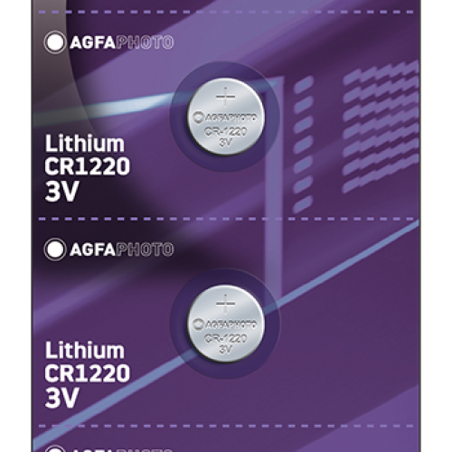 Μπαταρία Agfa Lithium 3V CR1220 5τεμ.