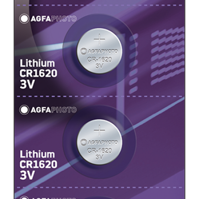 Μπαταρία Agfa Lithium 3V CR1620 5τεμ.