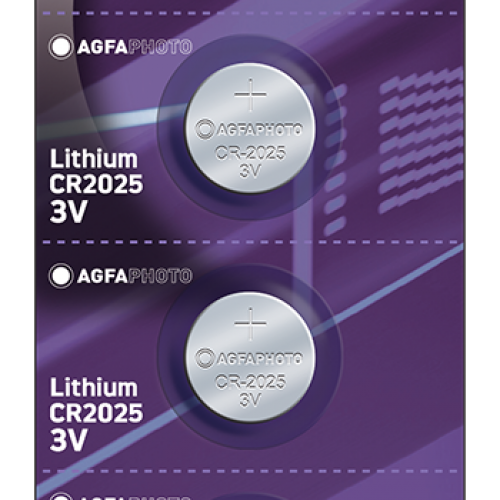 Μπαταρία Agfa Lithium 3V CR2025 5τεμ.