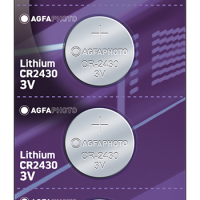 Μπαταρία Agfa Lithium 3V CR2430 5τεμ.